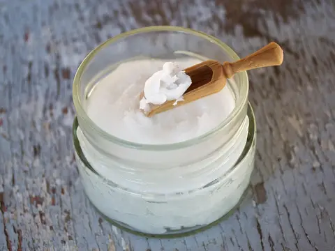 Tarro de aceite de coco