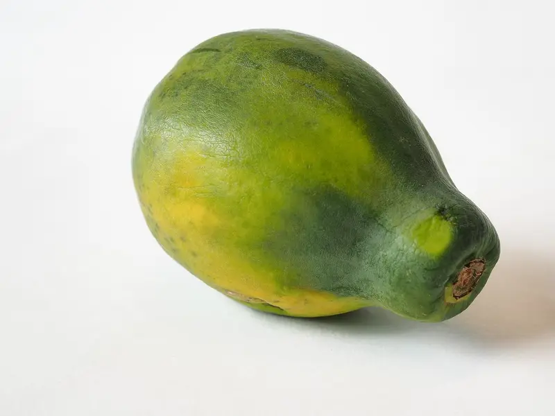 Papaya abierta