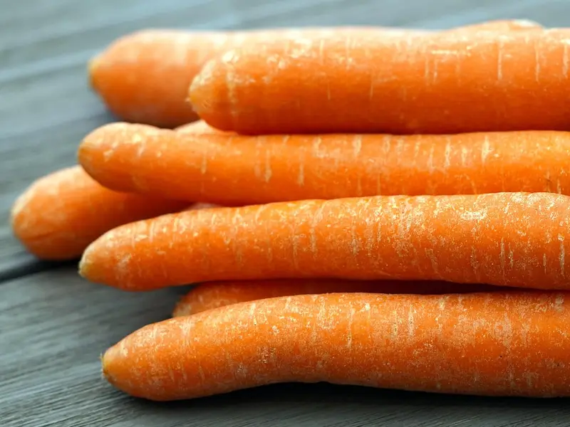 Zanahorias frescas