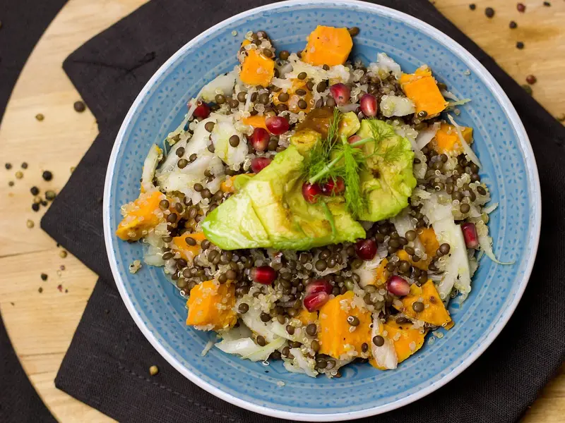 Ensalada de lentejas