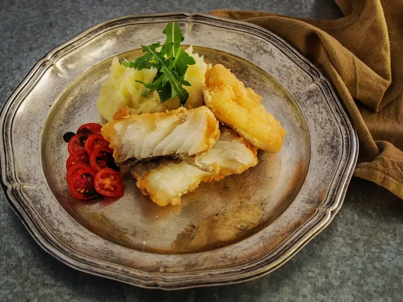 Filete de bacalao al horno